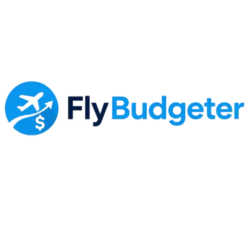 Fly Budgeter logo – budget travel and cheap flights research website