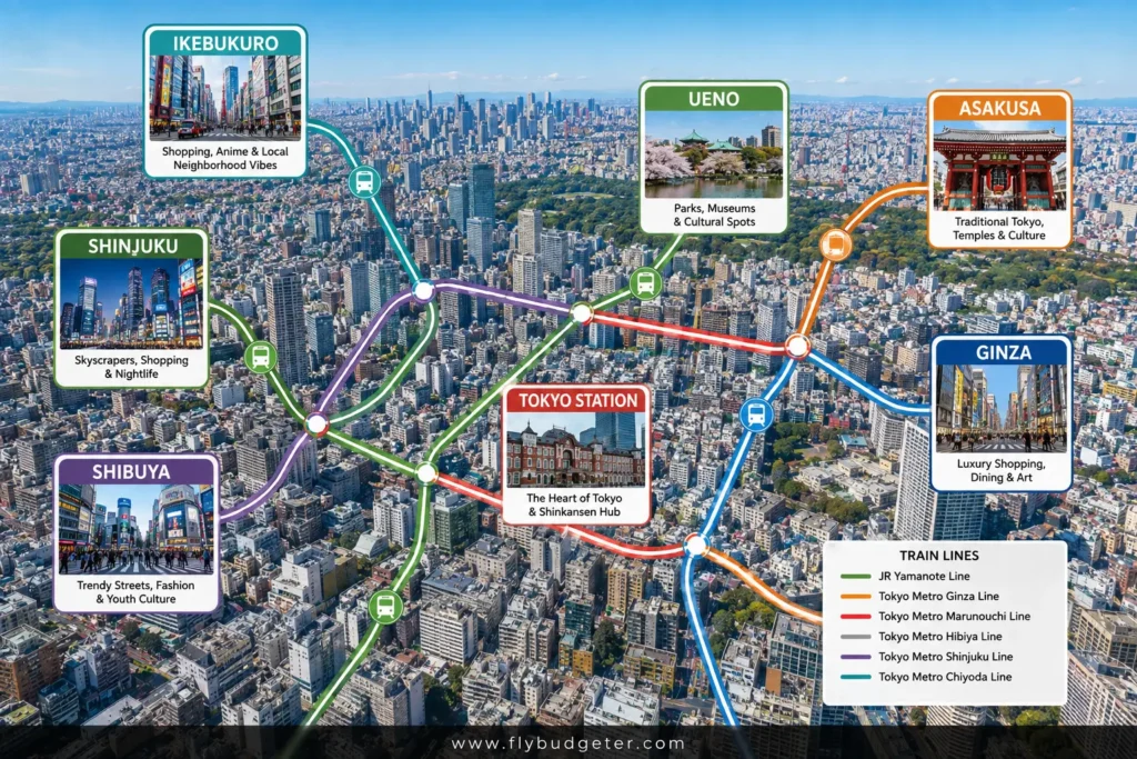 Best Areas to Stay in Tokyo